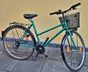 Rower miejski koła 28 z przerzutkami 18 biegów produkcji niemieckiej