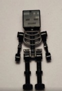 LEGO Minecraft Figurka Wither Skeleton - Czarny Szkielet uszkodzony
