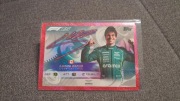 F1 Topps Turbo Attax 2025 Signature Style Różowa Lance Stroll 53 Formuła