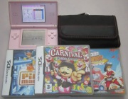 NINTENDO DS LITE USG-001 / KONSOLA + 3 GRY + ETUI