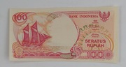 banknot 100 , państwo Indonezja , stan UNC