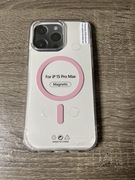 Etui na telefon iPhone 15 Pro Max/MagSafe/ szkło gratis
