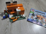 LEGO Minecraft 21178 Siedlisko Lisów 