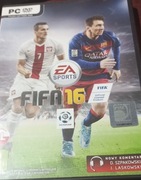 GRA PC DVD - FIFA 16 PL -Piłka nożna na światowym poziomie KLUCZ ZUŻYTY