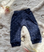 Haremki w kropeczki dresowe 