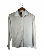 Koszula elegancka Calvin Klein biała z logiem M