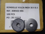 Podkładki uszczelniające INOX z EPDM 30x8,5 