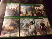 Assassin's Creed zestaw 6 gier na Xbox one S/X