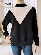 Bluza z geometrycznym wzorem, Topshop, r. S