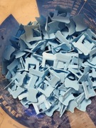 KUBALA SMART LEVEL KLIPSY DO POZIOMOWANIA PŁYTEK 3MM NIEBIESKIE 100szt 