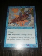 Karta Living Airship. Magic The Gathering 