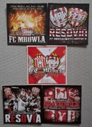 Vlepki RESOVIA Rzeszów, Stal, WISŁA Kr.,CRACOVIA, Arka Gdynia, Lech  # 09
