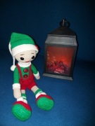 Elf Święta handmade szydełko ręcznie robiony