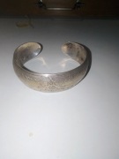 Bransoletka Bangle Srebna 