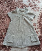 Bezrękawnik, kamizelka dziewczęca r.134