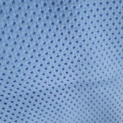 Dzianina jersey ażurowy niebieskidla dzieci na lato cienki materiał 1m