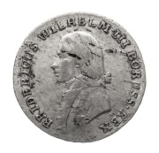 Śląsk pod panowaniem pruskim, 4 grosze 1808 G, Kłodzko. St. 3+