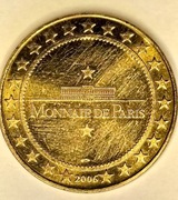 Medal pamiątkowy Monnaie dr Paris