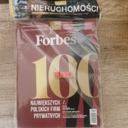 Czasopismo Forbes wydanie specjalne Lista 100 największych firm 2022r