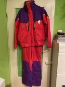 Kombinezon narciarski czerwony DACRON termoaktywny