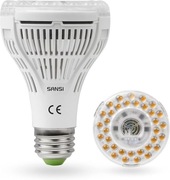 SANSI Lampa Żarówka LED 15 W do uprawy roślin E27