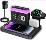ANJANK Stacja Dokująca Ładowarka Bezprzewodowa Iphone Apple 5w1