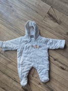 Bebe Bonito cieplejszy ocieplany lekko kombinezon pajacyk zwierzątka 56 