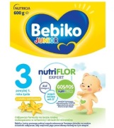 Mleko bebiko 3 waniliowe 600g