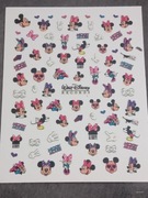 Naklejki na paznokcie samoprzylepne myszka Miki Minnie 