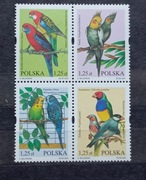 Fi 3967-3970**. Egzotyczne ptaki.