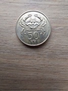 Islandia 50 koron stan II; krab