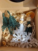 Box świąteczny ręcznie zrobiony na Prezent 