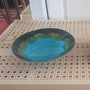 Talerz,patera emaliowana 60' PGH Raum Schmuck 19cm