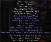 Diablo 2 R war traveler 50% nonladder PC