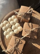 ŚWIECA SOJOWA MINI BUBBLE ZAPACHOWA 5x PODZIĘKOWANIE CHRZEST PREZENT