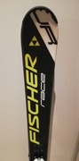 Narty zjazdowe Fischer RC4 Race JR 120 cm z wiązaniami