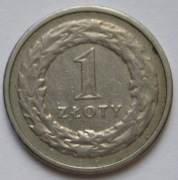 Polska 1 złoty 1990 - H24 - YS