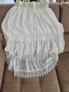 Wyprzedaż szafy: spódnice w różnym stylu, spodenki, komplet bawełna miś 