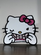 Hello Kitty trapstar Decor Y2K HANDMADE