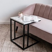 stolik loft blat marmur