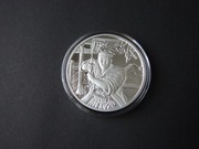 Fiji: Ancient Warriors Samurai 1 uncja Srebra 2022 r.