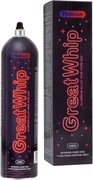Zasobnik gazu N2O Great Whip – „wesoła śmietana” 640g, podtlenek azotu