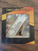 Lampka LED litera "Z" neon niebieskie światło