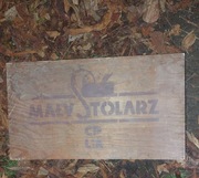 Stara Skrzynia Skrzynka Drewniana PRL Mały stolarz 