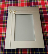 Album na zdjęcia z metalową ramką Prezent na Komunię, Chrzciny, Wesele