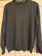 Sweter męski Carry XL szary High Quality z bawełny 100%