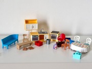 Playmobil - meble do domku: kuchnia, jadalnia, salon