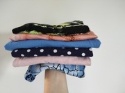 Zestaw ubrań damskich bluzki koszulki większe rozmiary