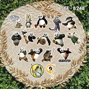 Komplet naklejek | Kung fu Panda