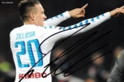 Zieliński Piotr autograf zdjęcie Napoli Polska 